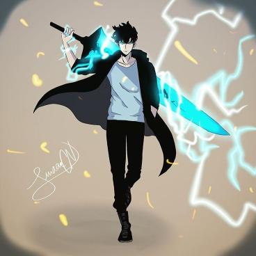 Sung Jin-Woo Power Stance