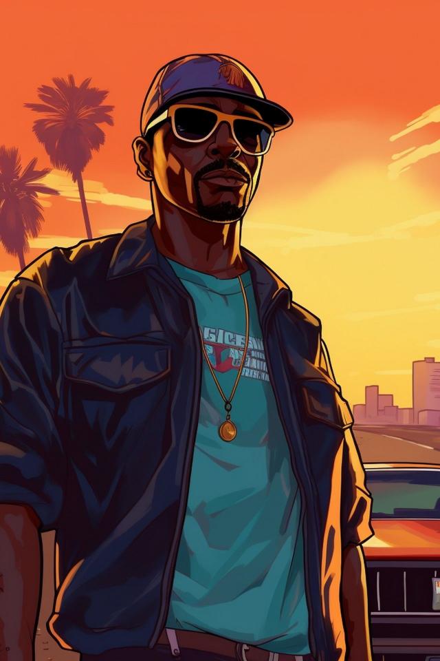 Sunset Ghetto Cartoon - Related OpersCraft wallpaper