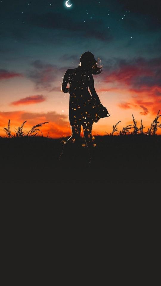 Sunset Silhouette Dreamscape - Related OpersCraft wallpaper
