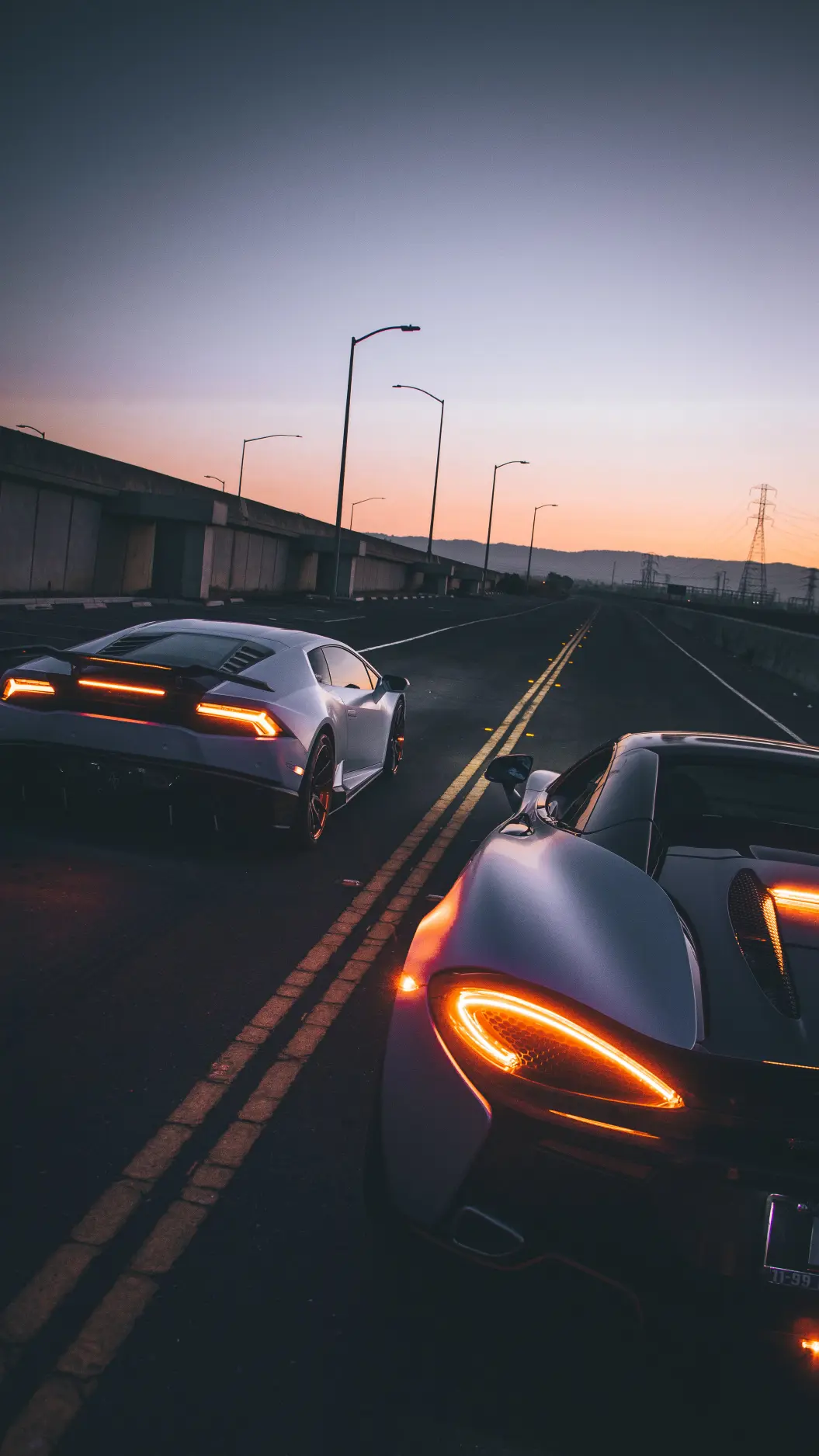 Sunset Supercar Road - Related OpersCraft wallpaper