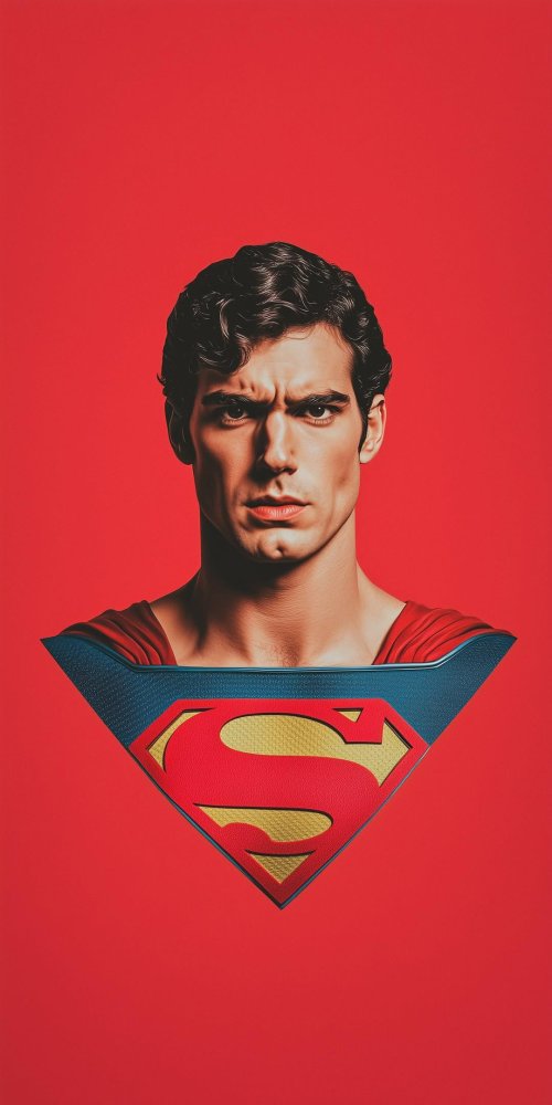 Superman_Portrait_Emblem_Red - Related OpersCraft wallpaper