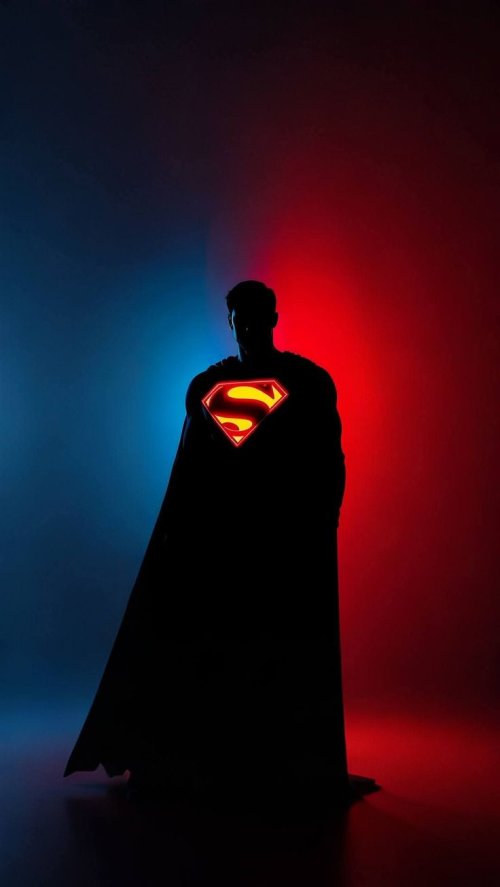 Superman Silhouette Neon - Related OpersCraft wallpaper