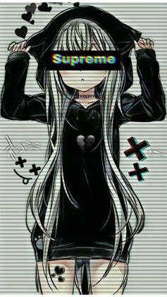 Supreme Anime Girl Hoodie - Related OpersCraft wallpaper
