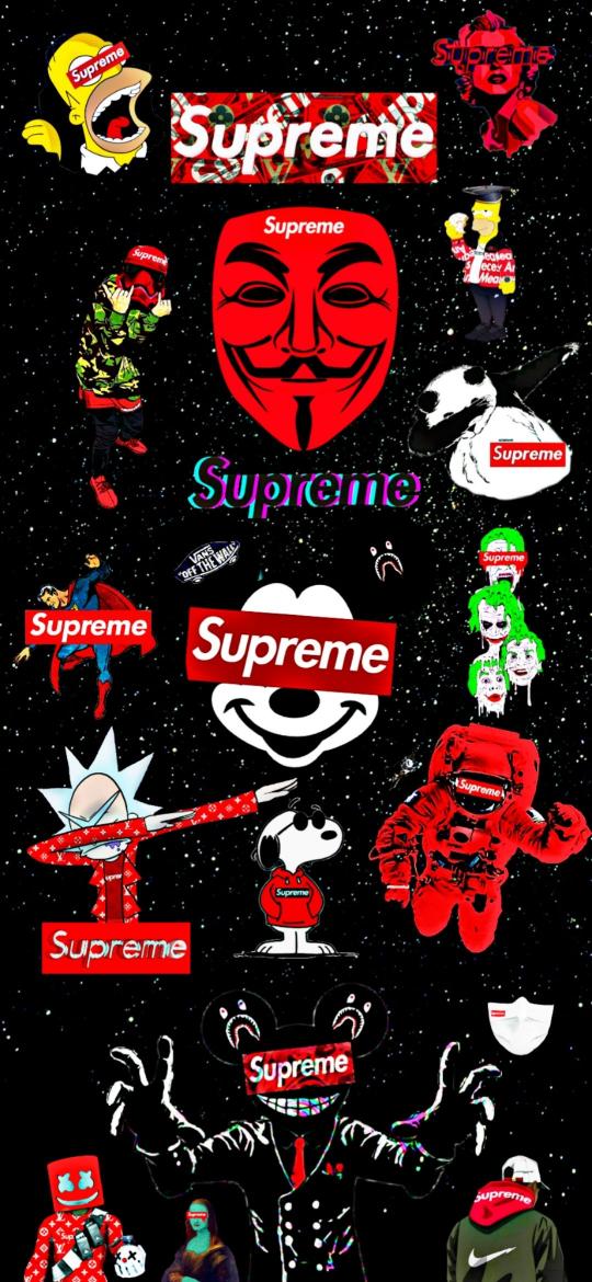 Supreme Cartoon Mashup
