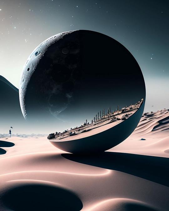 Surreal Desert Planetscape