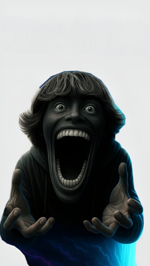 Surreal Screaming Face - Related OpersCraft wallpaper