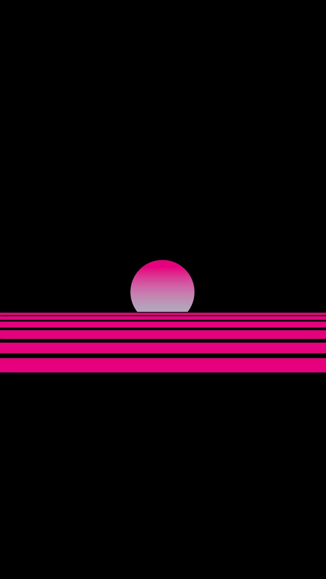Synthwave Sunset Horizon