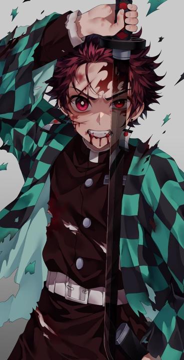 Tanjiro's Fierce Determination - Related OpersCraft wallpaper