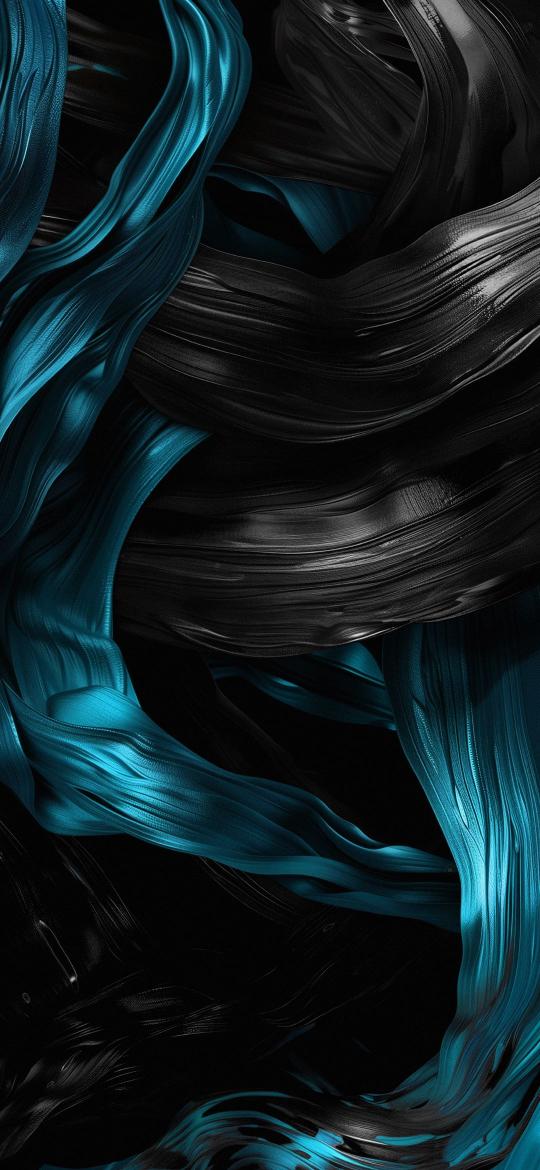 Teal and Black Swirls - Related StockWalls wallpaper