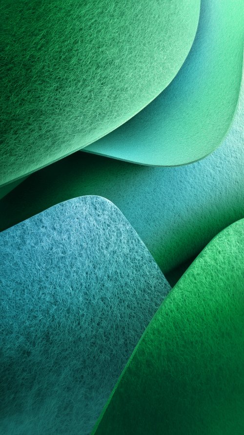 Textured Green Waves - Related Tablet wallpaper