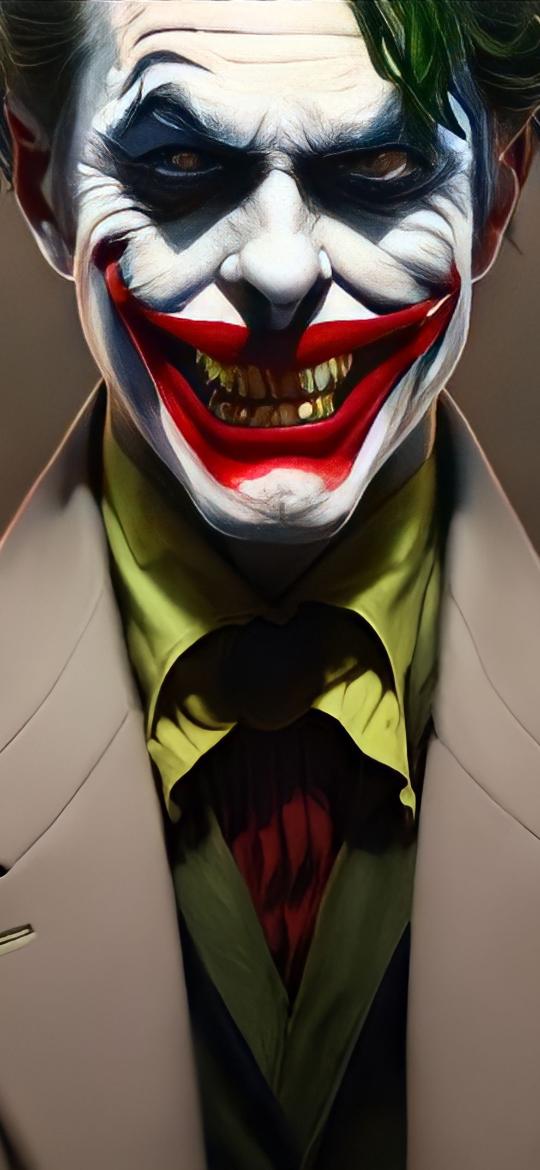 The Joker's Sinister Smile