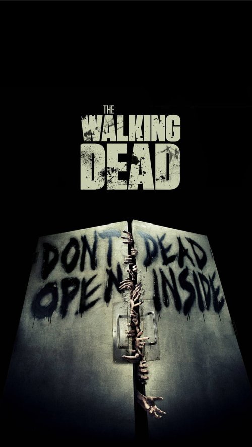 The Walking Dead Door - Related Tablet wallpaper