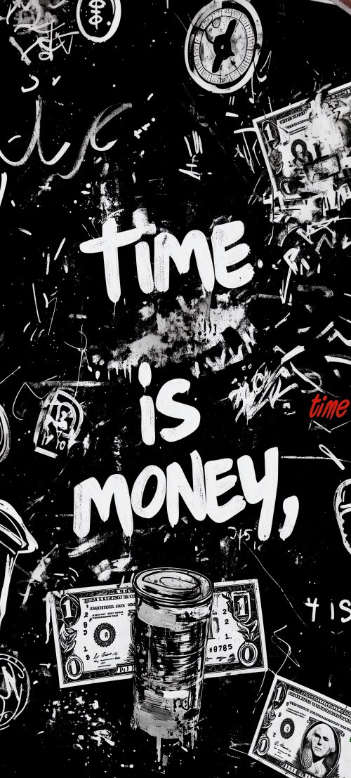 Time is Money Graffiti - Related OpersCraft wallpaper