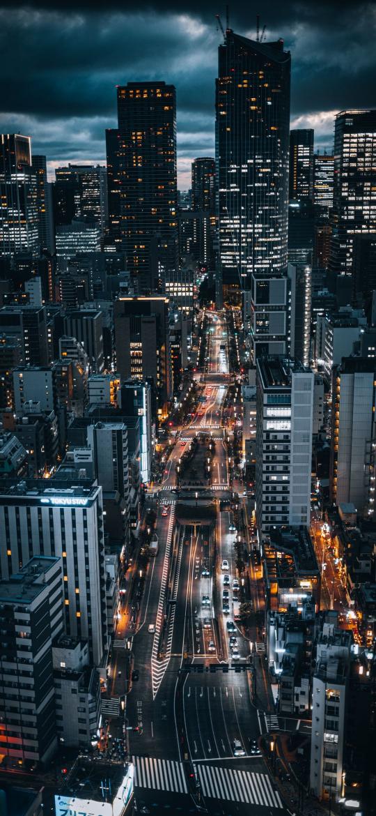 Tokyo Nightscape Aerial View - Related StockWalls wallpaper