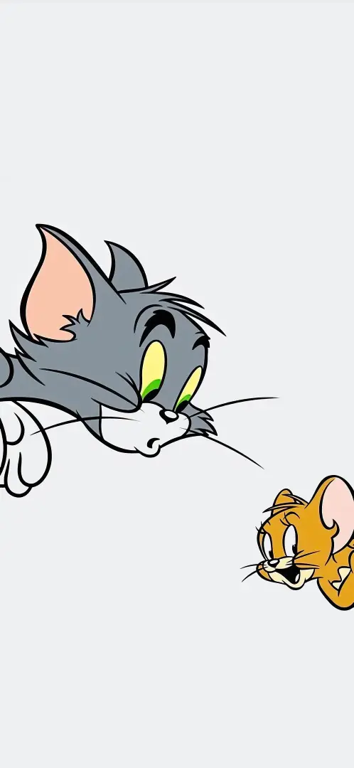 Tom and Jerry Standoff - cartoon Wallpaper