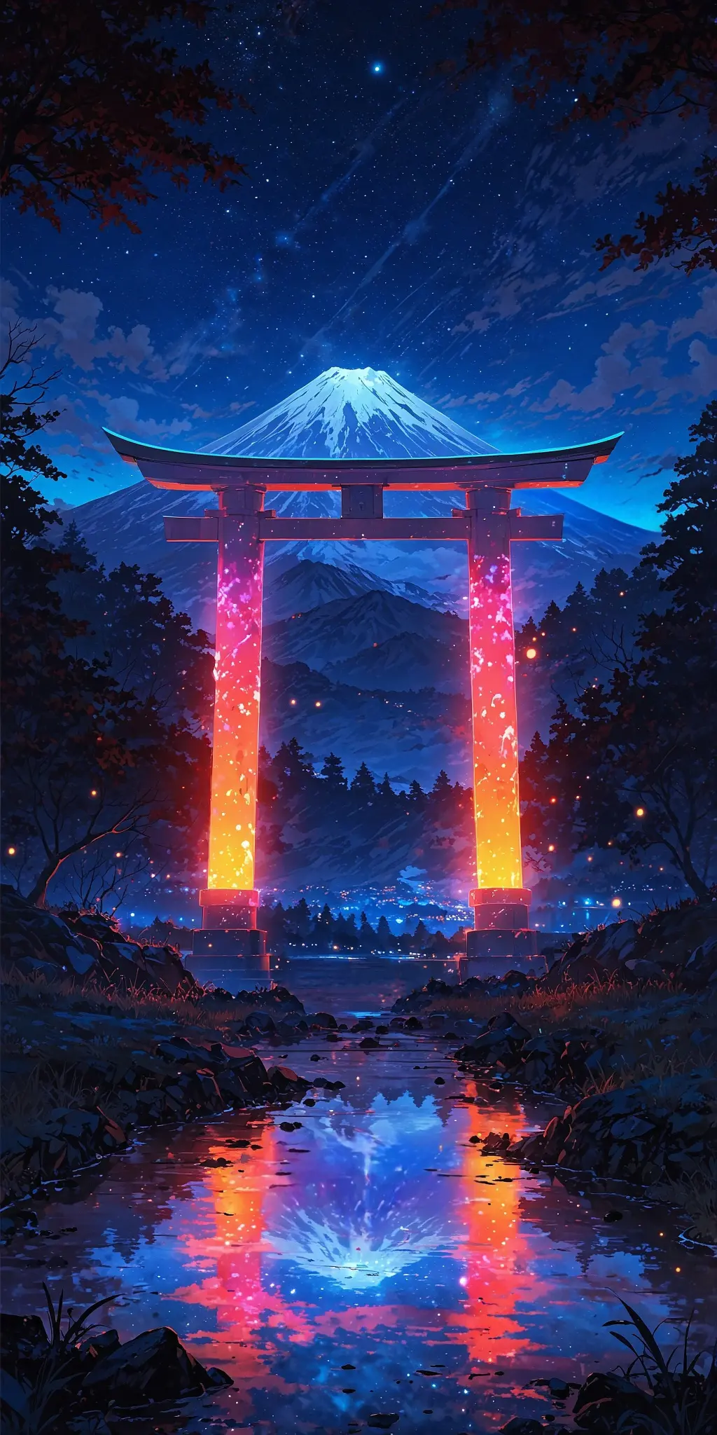 Torii Gate Starlight - Related OpersCraft wallpaper