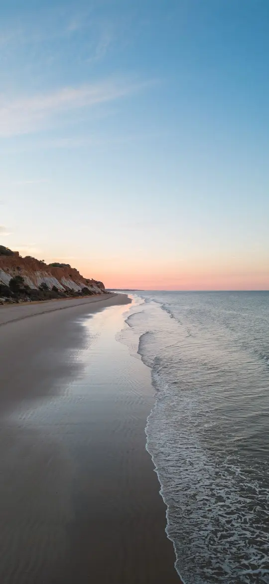 Tranquil Beach Sunset - Related OpersCraft wallpaper