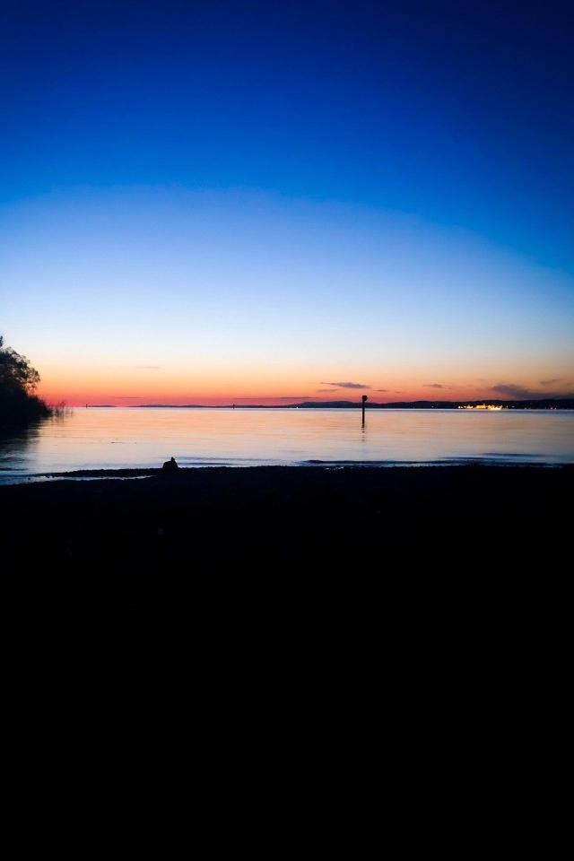 Tranquil Lake Sunset - Related OpersCraft wallpaper