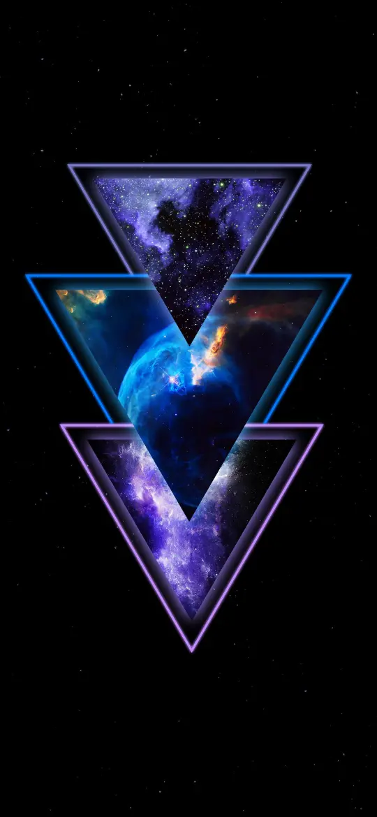 Triangular Cosmic Descent - Related StockWalls wallpaper