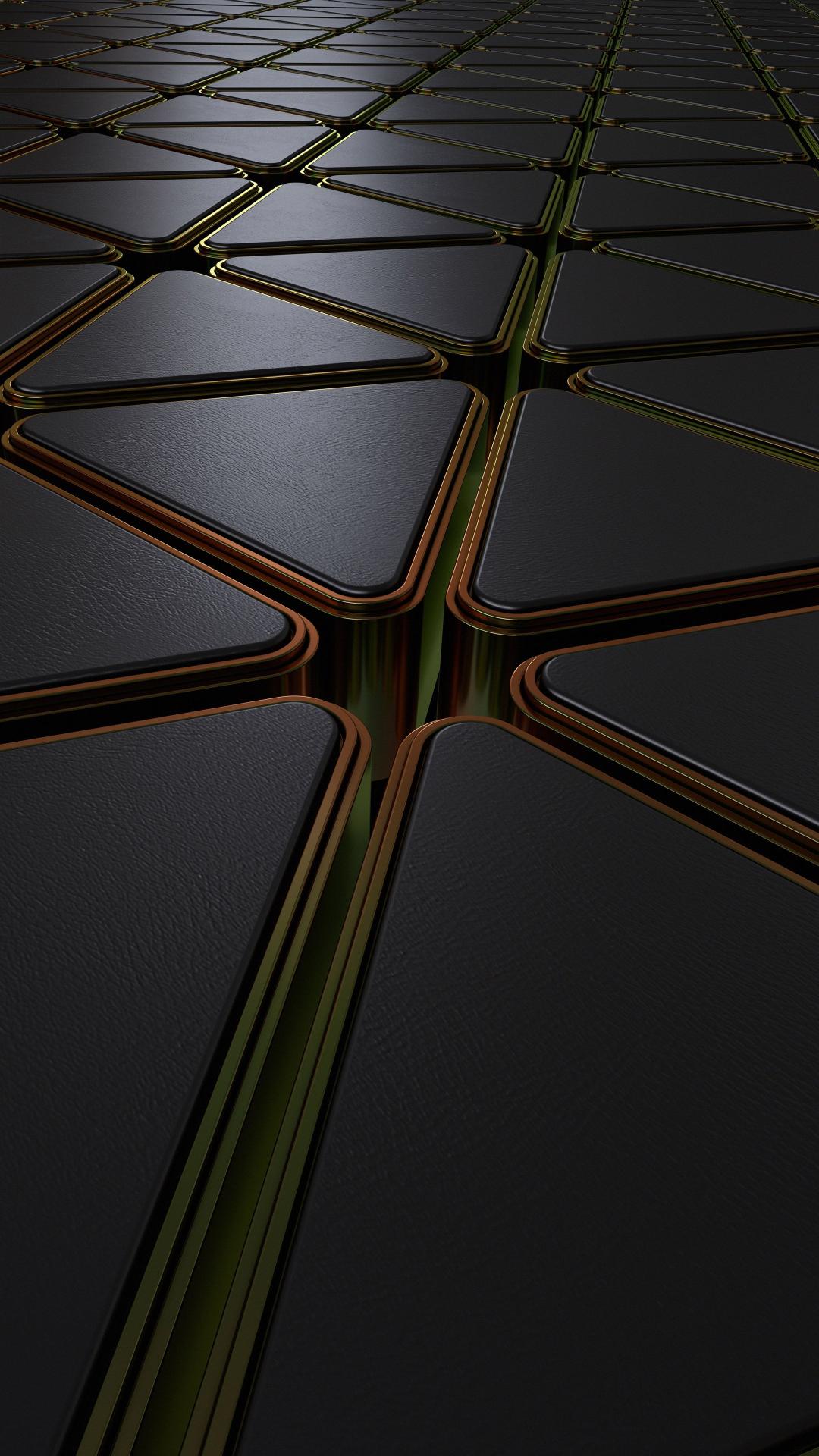 Triangular Metallic Grid - Related OpersCraft wallpaper