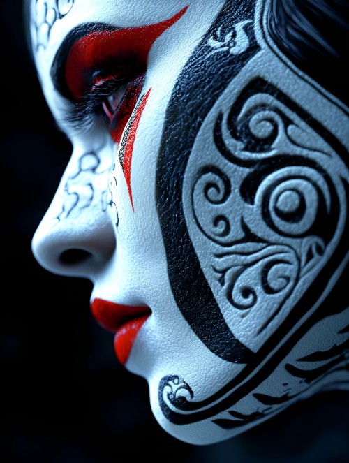 Tribal Face Art - Related OpersCraft wallpaper