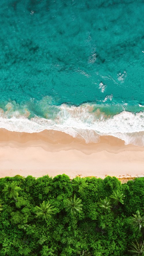 Tropical Beach Aerial View - Related OpersCraft wallpaper