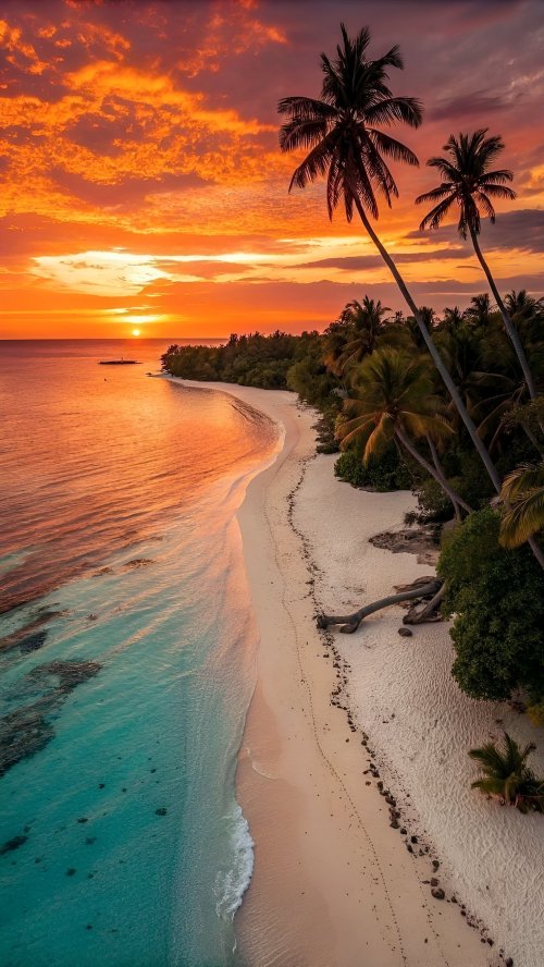 Tropical Sunset Paradise