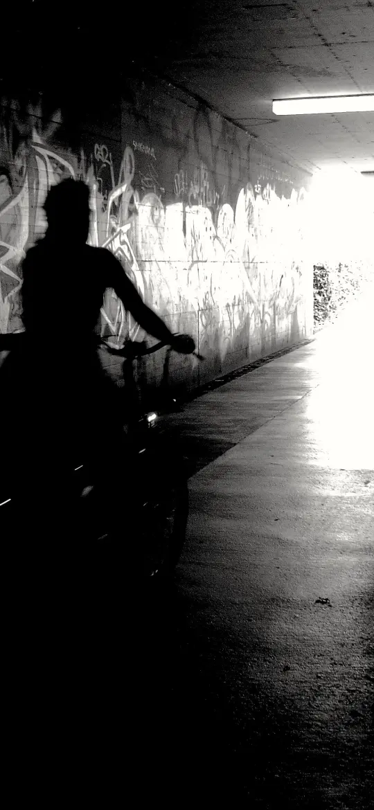 Tunnel Rider Silhouette - Related OpersCraft wallpaper
