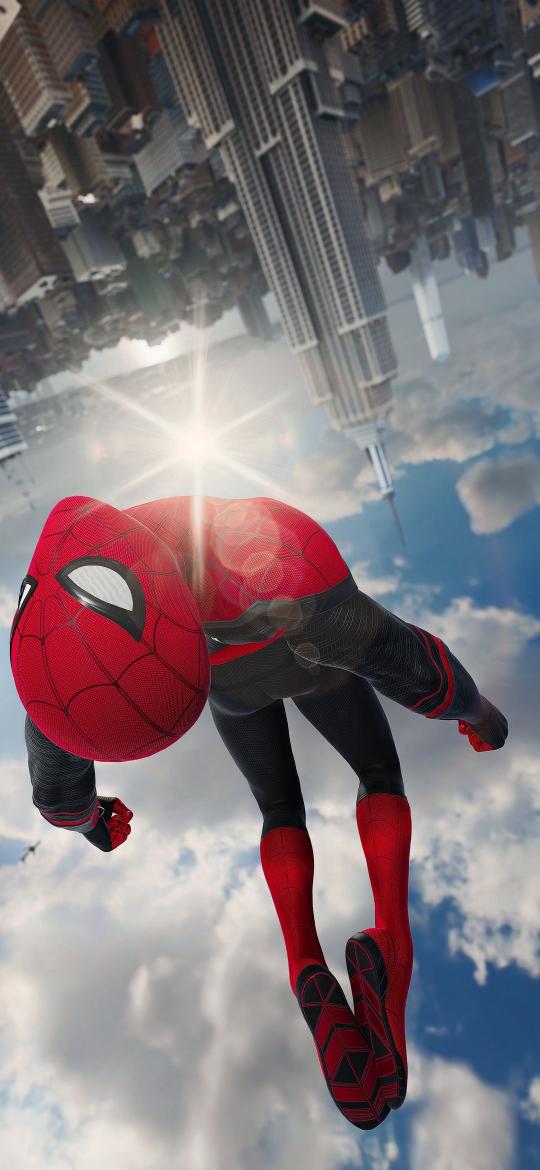 Upside Down Spider-Man - Related OpersCraft wallpaper