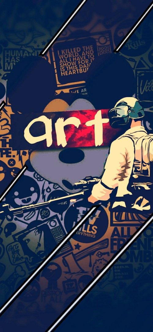 Urban Art Collage - Related OpersCraft wallpaper