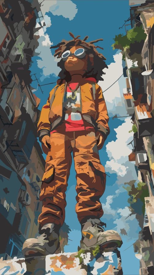 Urban Dreadlock Character - Related OpersCraft wallpaper