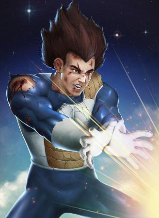 Vegeta's Fierce Energy Blast - Related OpersCraft wallpaper