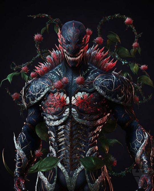 Venomous Floral Symbiote - Related OpersCraft wallpaper