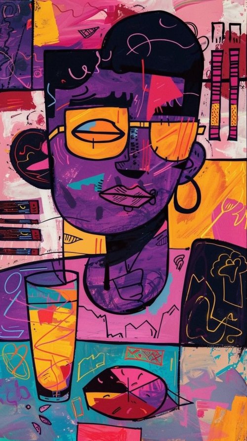 Vibrant Abstract Portrait - Related OpersCraft wallpaper