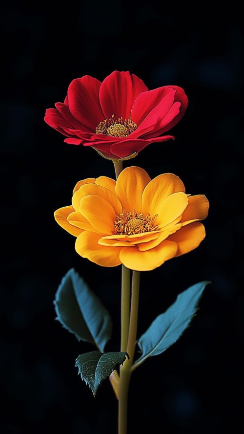 Vibrant Dual Bloom