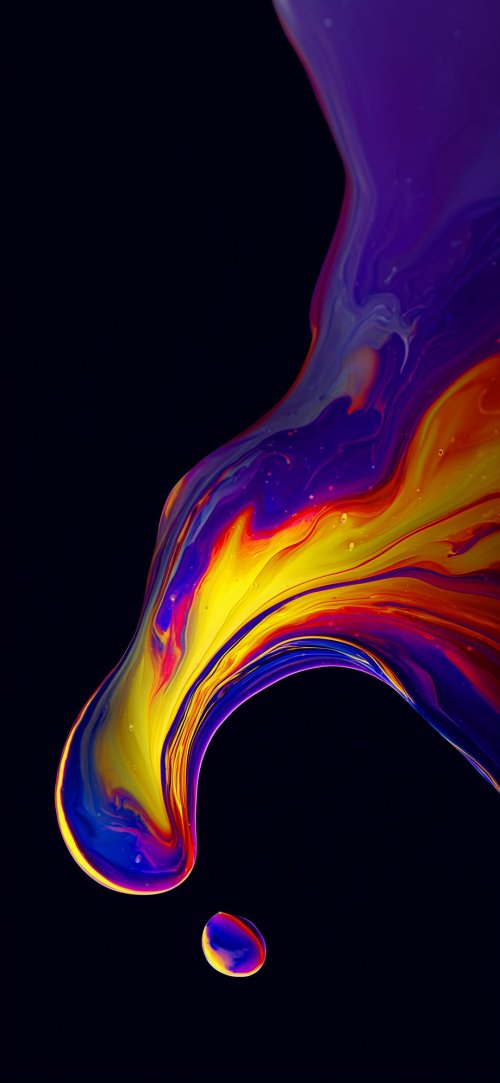 Vibrant Fluid Art