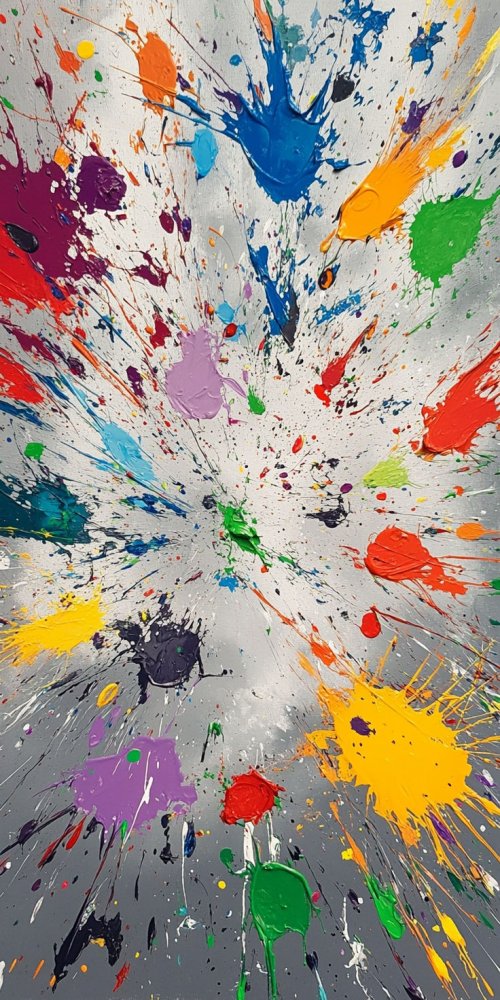 Vibrant Paint Splatter Art - Related OpersCraft wallpaper