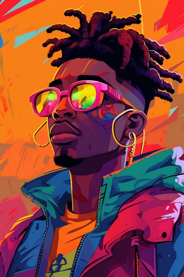 Vibrant Portrait Illustration - Related OpersCraft wallpaper