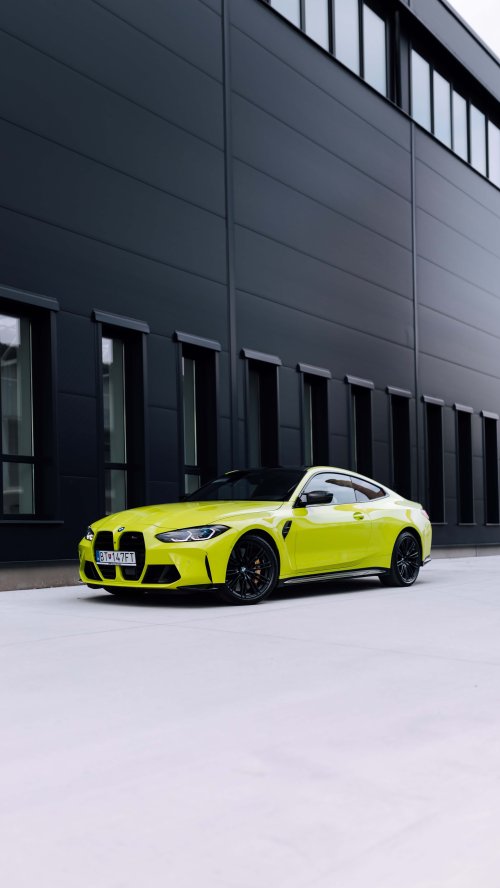 Vibrant Yellow BMW M4 - Related Desktop & Laptop wallpaper