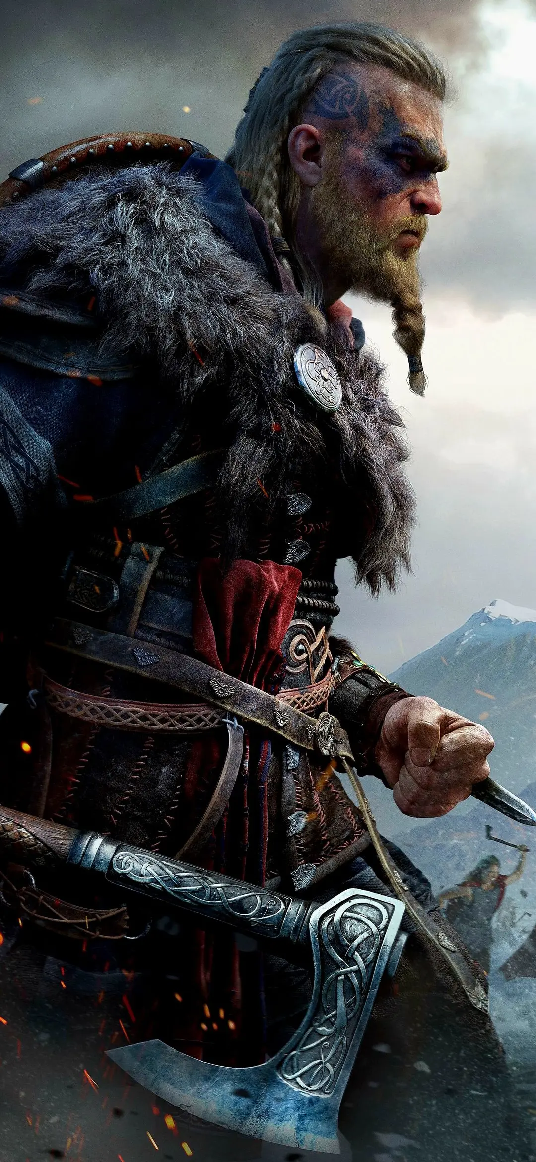 Viking Warrior Portrait