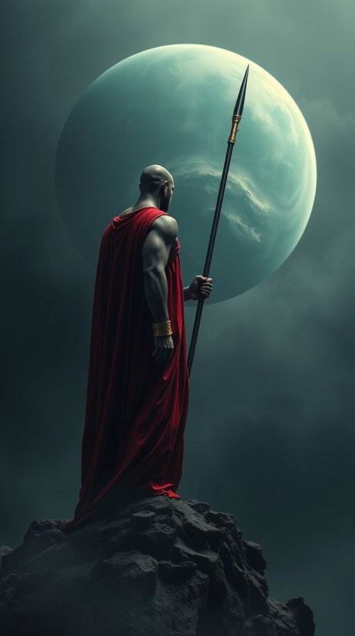 Warrior Under Alien Sky