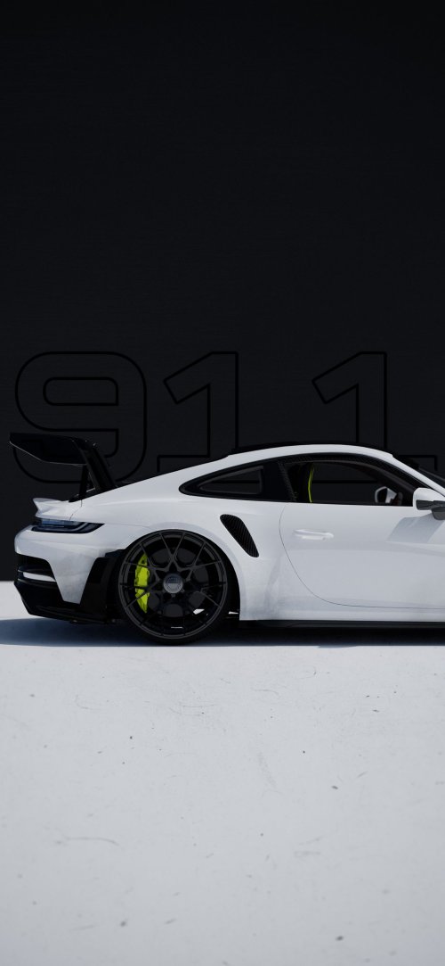 White_Porsche_911_Black_Wheels - Related OpersCraft wallpaper