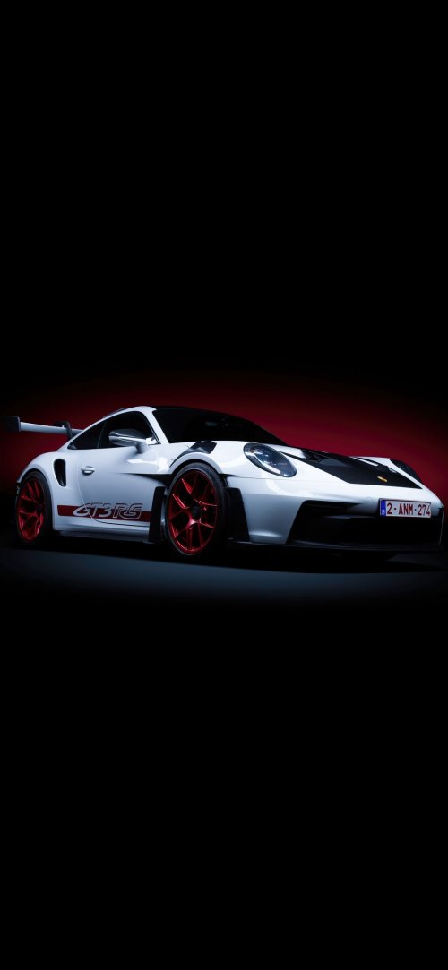 White Porsche GT3 RS