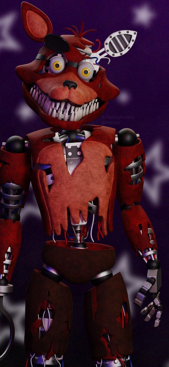 Withered Foxy Animatronic - Related OpersCraft wallpaper