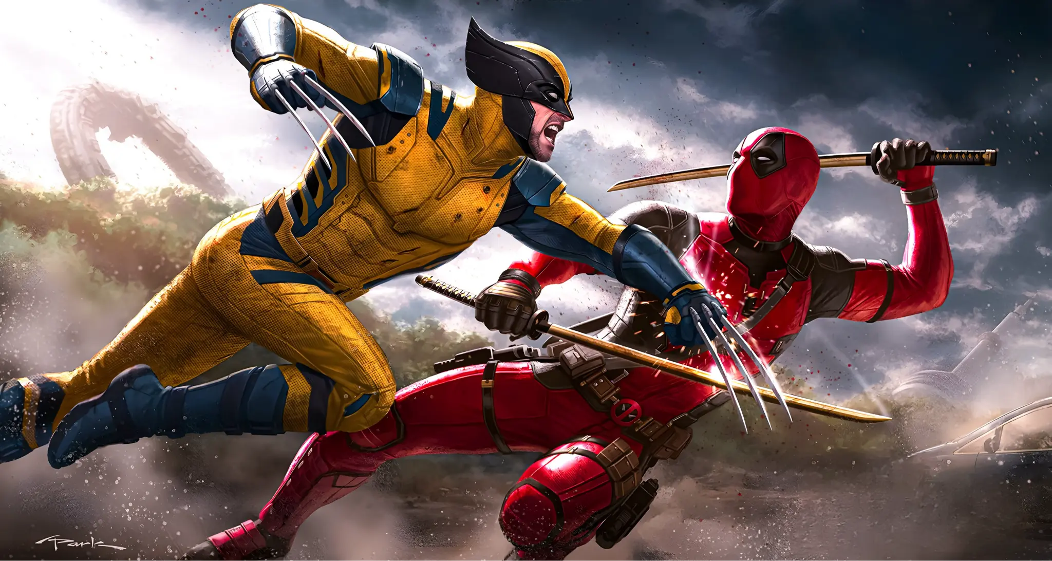 Wolverine vs Deadpool Clash - Related OpersCraft wallpaper