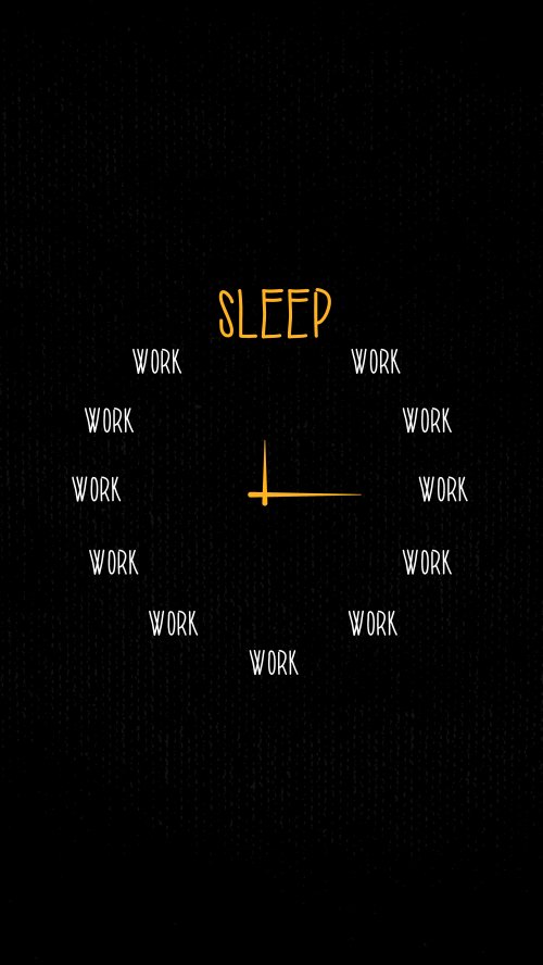 Work vs Sleep Clock