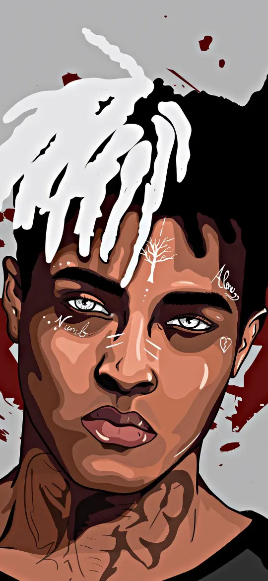 XXXTentacion Portrait Illustration