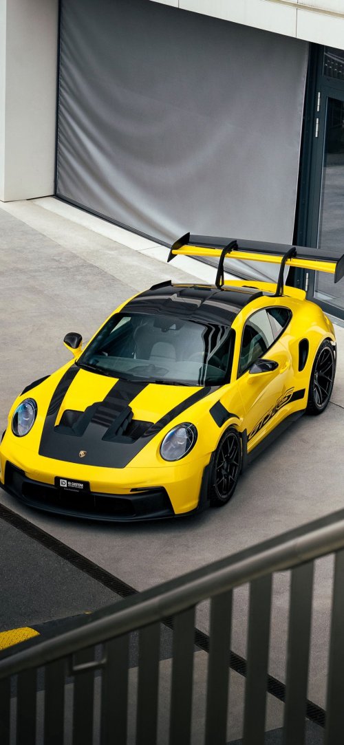 Yellow Porsche GT3 - Related OpersCraft wallpaper
