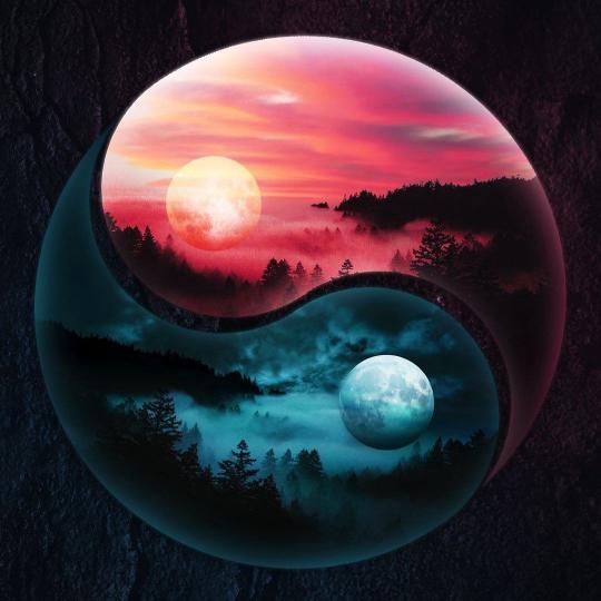Yin Yang Forest Moons - Related OpersCraft wallpaper