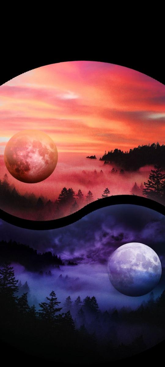 Yin Yang Moonscape - Related OpersCraft wallpaper